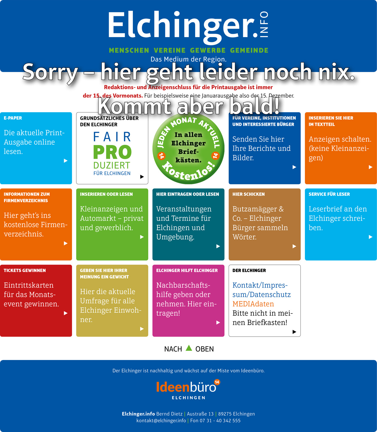 Elchinger.INFO - Die Elchinger Zeitung